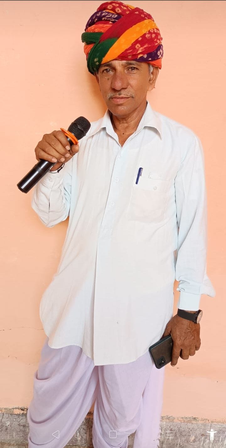 रामेश्वर लाल तेली भीलवाड़ा, लोक कलाकार भीलवाड़ा, MLM Leader bhilwara, Rameshwar Lal Teli bhilwara